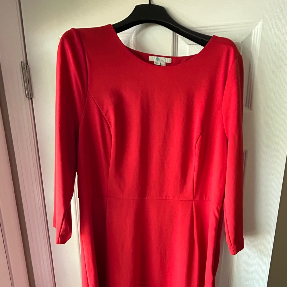 Boden Long Sleeve Fit and Flare Knit Dress
